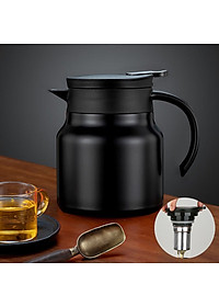 Ấm Pha Trà Giữ Nhiệt Inox 316 Dung Tích 800ml - 1000ml Hàng Cao Cấp, Phích Giữ Nhiệt Nước Nóng, Lạnh Có Lọc Tiện Dụng - HÀNG CHÍNH HÃNG MINIIN