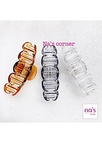 Gấp tóc nhựa trong kẹp gắp tóc càng cua 12 răng