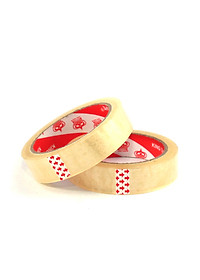 12 cuộn Băng keo trong 2.4cm 