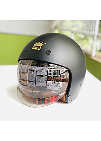 Mũ Bảo Hiểm Royal 3/4 kính âm