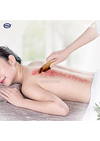 Dụng cụ điện chẩn (MH820) CÂY CẠO GIÓ, DAY ẤN HUYỆT BẰNG SỪNG - Chăm sóc sức khỏe