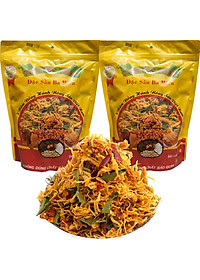 1 KG KHÔ GÀ LÁ CHANH LOẠI CAO CẤP TLP - 2 TÚI ZIP 500G