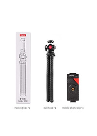 Ulanzi U-SELECT FT-01 - Tripod Bạch Tuộc Xoay 360° Cho Smartphone, Gopro, Máy Ảnh, Tải Trọng 2 Kg - Hàng Chính Hãng