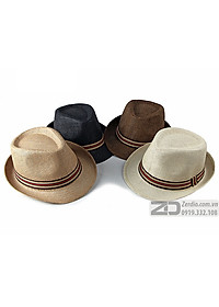 Mũ phớt, Nón Fedora MP01 đẹp, lịch lãm cho nam và nữ