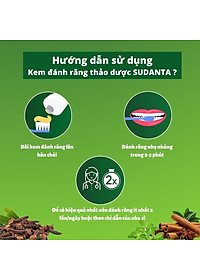 Kem Đánh Răng Thảo Dược Sudanta Sri Sri Tattva - Không Chứa Flouride, 100% Thuần Chay, Chắc Răng, Thơm Miệng, Ngừa Các Bệnh Từ Răng Miệng, Nướu Bằng Y Hoc Cổ Truyền Ayuveda