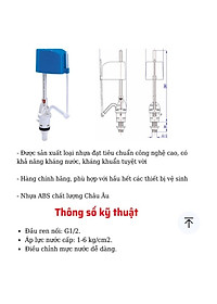 Van phao cấp nước cho bộ xả bồn cầu, dùng được cho các loại bồn cầu có két nước - DALICO