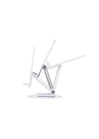 Giá đỡ Wiwu Desktop Rotation Stand ZM109 cho điện thoại có thể gấp gọn, điều chỉnh độ cao tùy ý, xoay 360 độ - Hàng chính hãng