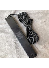 Ổ Cắm 6 Lỗ 3 Chấu Dây 5 Mét Điện Quang ĐQ ESK 5BR 63ECO - Đen Đỏ