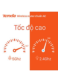 Thiết bị phát Wifi Tenda AC6 Chuẩn AC 1200Mbps - Hàng Chính Hãng