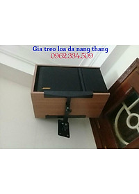 GIÁ TREO LOA ĐA NĂNG CONG 2 CHIẾC HÀNG DÀY ĐẸP