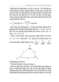 Sổ Tay Vật Lí Trung Học Phổ Thông (Lớp 10 - 11 - 12)