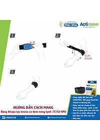 Băng khuỷu tay tennis có đệm nóng/lạnh 75742-SPO Actimove Elbow Strap