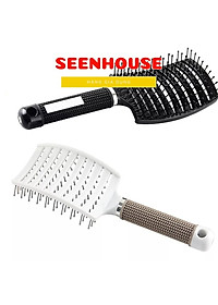 Lược gỡ rối,tạo phồng tóc,sấy tạo kiểu tóc bán nguyệt loại to seen house