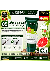 Dầu xã mềm mượt tóc ngăn ngừa chẻ  ngọn cao cấp độc quyền Damode Pink Grapefruit Conditioner chai 170ml