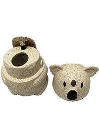 Hộp đựng tăm hình gấu dễ thương - Hàng chính hãng