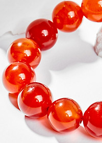Vòng Tay Phong Thủy Nam Đá Mã Não Đỏ (18mm) Mệnh Hỏa, Thổ Ngọc Quý Gemstones