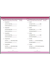 Sách Toán Tài năng 4, Toán lớp 4 ( Bộ 2 cuốn 4A, 4B, 9 - 10 tuổi )