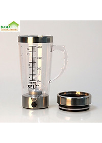 CỐC KHUẤY TỰ ĐỘNG PHA SỮA, CAFE, BỘT PROTEIN… THAY CỐC LẮC CỐC TRỘN "BAHAMAR" Sử dụng đơn giản, chỉ cần nhấn nút nguồn trên động cơ để trộn, thêm bột và chờ 30 giây.