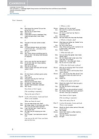 Cambridge English Young Learners 2 for Revised Exam from 2018 Movers Answer Booklet: Authentic Examination Papers