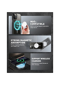 Ốp Lưng SUPCASE Hỗ Trợ Sạc Từ Tính Unicorn Beetle MAG Slim Clear Dành Cho iPhone 13ProMax - Hàng Chính Hãng