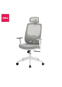 Ghế Xoay Văn Phòng Công Thái Học Cao Cấp Có Khóa Ngả Lưng 135 Độ Gối Tựa Lưng 2 Lớp Deli Tựa Cổ 3D Tùy Chỉnh Tay Vịn - Hỗ Trợ Đốt Sống Cổ Tối Ưu Tư Thế Ngồi - Ghế Giám Đốc Bảo Hành 3 Năm