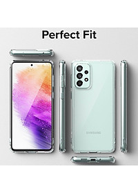 Ốp lưng silicon dẻo trong suốt mỏng 0.6mm cho Samsung Galaxy A73 5G hiệu Ultra Thin độ trong tuyệt đối chống trầy xước - Hàng nhập khẩu