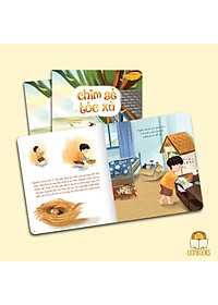 Truyện Kể Trước Khi Ngủ Cho Bé - Cuốn Chim Sẻ Tóc Xù - Truyện Tranh Tiềm Thức Hằng Đêm Dành Cho Bé Trai, Bé Gái 0-3 4-6 Tuổi