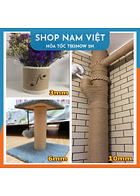 Dây Thừng Trang Trí Nhà Cửa Sợi Gai Tự Nhiên (Bán Theo Mét)