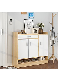 Tủ Giày Gia Đình Hiện Đại Nhiều Ngăn, Tiết Kiệm Diện Tích Thương Hiệu SIB Decor TG06