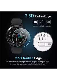 Kính cường lực 2D chống trầy xước bảo vệ cho đồng hồ Samsung Galaxy Watch 4 40mm / 44mm và Watch 4 classic 42mm / 46mm