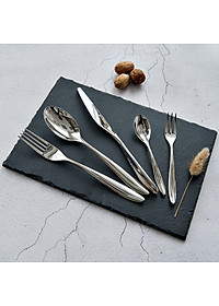 Bộ dụng cụ bàn ăn dao thìa nĩa Inox 304 DandiHome cao cấp