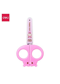 Kéo Thủ Công Học Sinh 128Mm Deli ,Hồng/Xanh - 1 Chiếc - E6032