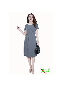 Đầm suông xếp ly ThoiTrangXinh gọn dáng DL501