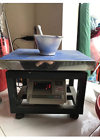 Bộ chày cối gang lớn đúc nguyên khối- Hàng đẹp loại 1- size 20 cm, nặng 1.3 kg