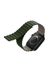 Dây đeo dành cho AppleWatch UNIQ Revix Reversible Magnetic Silicone (42/44/45/46/49mm) - Hàng chính hãng