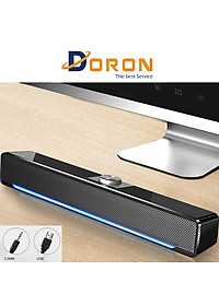 Loa Máy Tính Doron V-196 - Âm Thanh Siêu Trầm 4D, Bass Êm - Hàng Chính Hãng