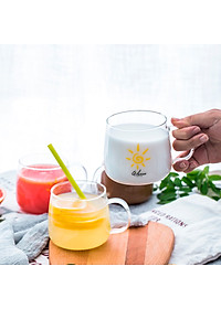 Ly thủy tinh cao cấp chịu nhiệt 450ml