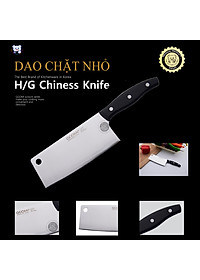 [HÀNG CHÍNH HÃNG] Dao thái bản vuông, chặt bằng thép không gỉ an toàn có độ dài 30cm, lưỡi dài 17cm của GGOMi Hàn Quốc GG370