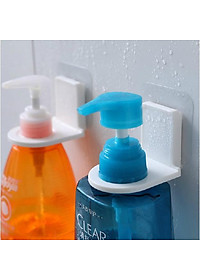 Móc treo dầu gội đầu , móc treo chai sữa tắm dán tường nhà tắm siêu chắc 