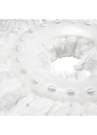 Bông Lau Nhà 360 Độ Sợi Microfiber Thấm Hút Nhanh, Màu Ngẫu Nhiên - Hàng chính hãng 