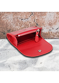 Ví nữ da bò nhập khẩu BALZIO W01 cao cấp siêu bền đẹp