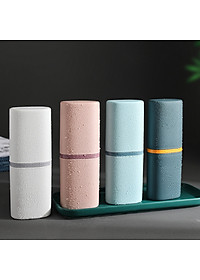 Hộp Đựng Bàn Chải, Kem Đánh Răng, Lược, Khăn Mặt KUNBE, Hộp Đựng Đồ Mang Đi Du Lịch Tiện Lợi Nhiều Màu Sắc