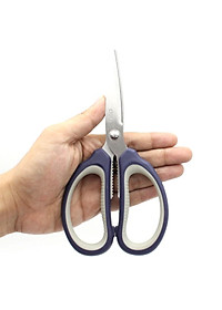 Kéo Văn Phòng Deli 6047 - Màu Xanh