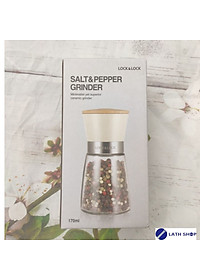 Hũ Xay Tiêu Thủy Tinh Lock&Lock CKO116 -170ml -Nhiều Màu - Hàng Chính Hãng