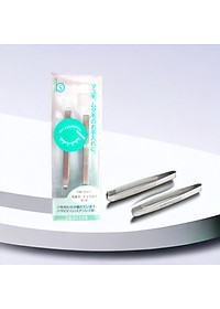 Nhíp Nhổ Lông Mày Làm Từ Thép Không Gỉ Kai 000HK0421 (Set 2 cây)