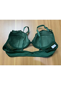 Áo ngực mỏng thêu hoa cài trước có gọng