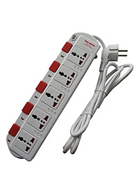  Ổ cắm Điện Quang ĐQ ESK SM750SL (5 lỗ 3 chấu)