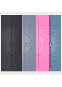 Thảm Yoga Cao Su Định Tuyến PU (Tặng kèm Túi đựng Thảm Và Dây Buộc Thảm)