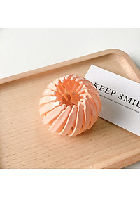 Kẹp búi tóc Hàn Quốc màu trơn bóng- cặp tóc tổ chim màu trơn  ( giao màu ngẫu nhiên như hình )