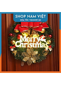 Đèn LED Chữ Merry Christmas Treo Cây Thông, Trang Trí Giáng Sinh, Noel - Chính Hãng NAVIVU